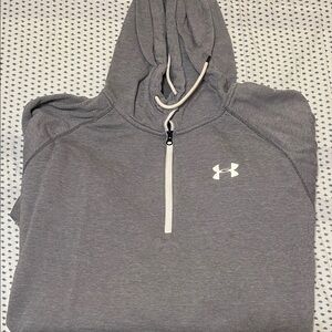 Under Armour Heather Gray Pullover Hoodie